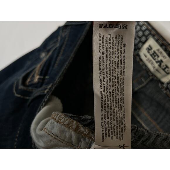 Ariat Missouri Real Lexie size 34S blue jeans boot cut western rodeos high-rise - Picture 11 of 12